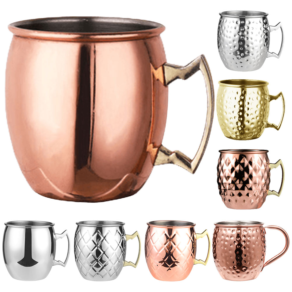 500ML Cocktail Wine Cup Moscow - Copper Cocktail Mug review and price